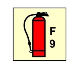 消防标志 9L泡沫灭火器