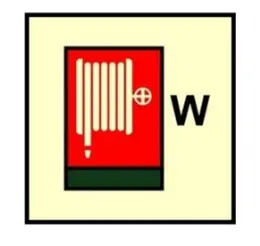 消防标志 水基喷管带嘴